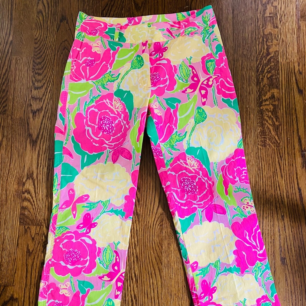 Lilly Pulitzer Vintage Capris Sz 2 Like New
